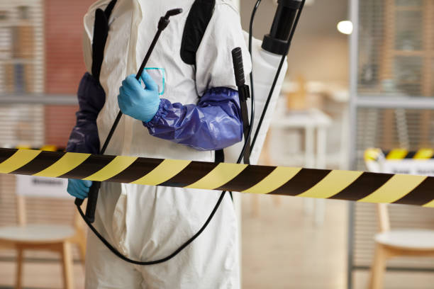 Professional Biohazard Cleanup technician working in Grandville, MI
